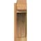 Ekena Millwork Thorton Block Rough Sawn Outlooker, Western Red Cedar, 6"W x 18"D x 18"H OUT06X18X18THR05RWR - alternate 4